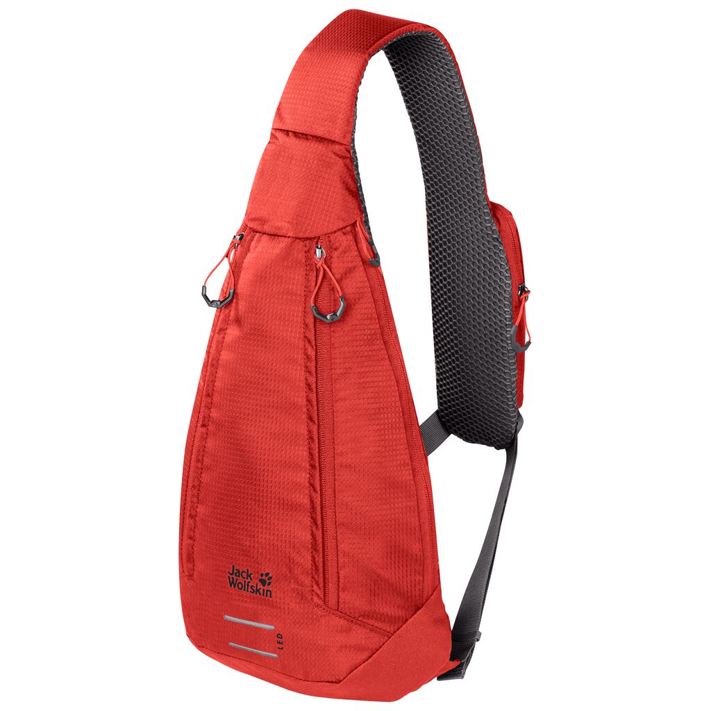 Jack Wolfskin DELTA AIR Sacs À Dos Femme Orange Rouge - TMCZPKV-08